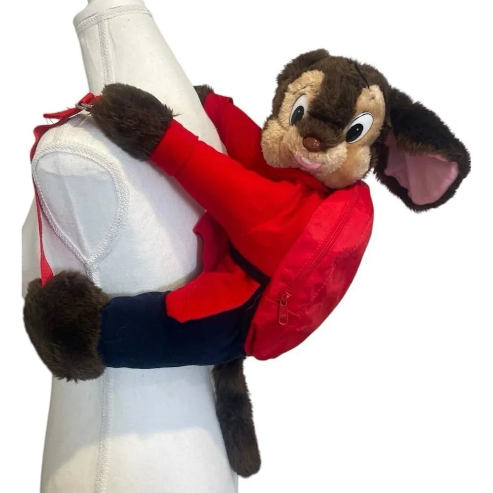 Fievel Mousekewitz An American Tail Backpack Plush 1986 Universal Studios